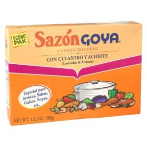 Sazon Goya Culantro y Achiote 18/3.52 Oz.
