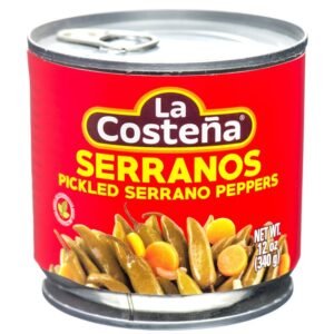 La Costeña Serrano Entero 12/12 Oz.