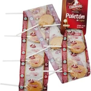 Coronado Paleta De Cajeta 50 Tiras/10ct.